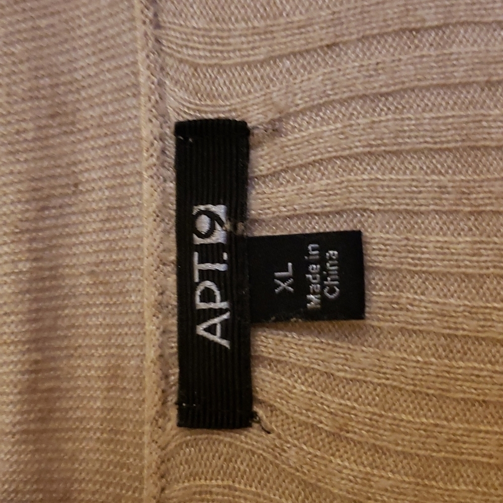 Apt 9 Women's Asymmetrical Open Front Tan Cardiga… - image 4